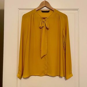 Yellow blouse by Zara